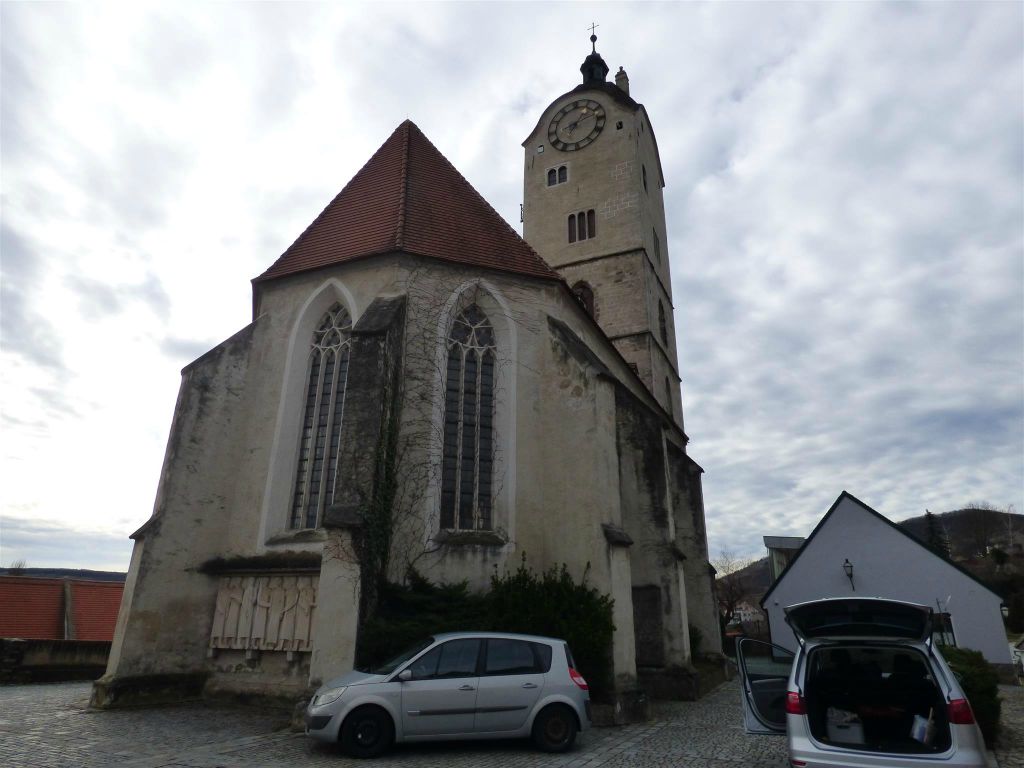 KREMS - de Frauenbergkirche, een voormalige kerk uit 1960