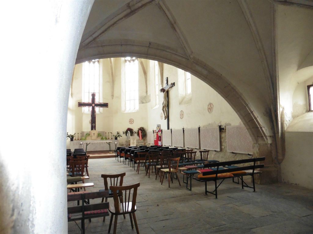 KREMS - de Frauenbergkirche, een voormalige kerk uit 1960