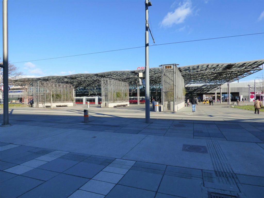 WENEN - het station Wien Praterstern