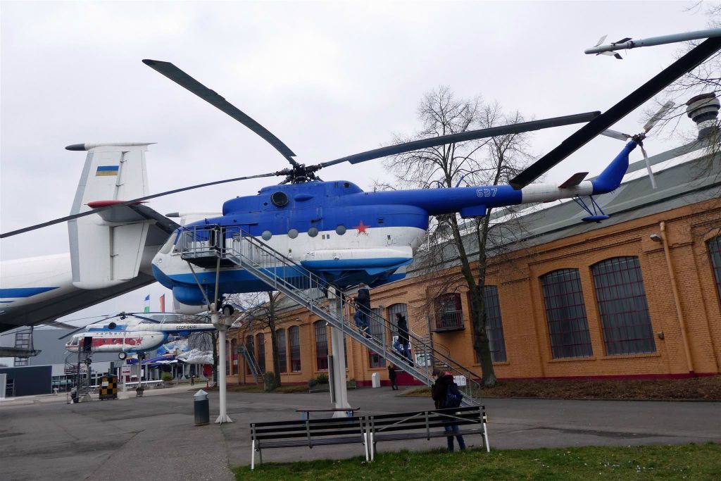 SPEYER - een Mil Mi-14PL Haze militair transporthelikopter bij het Technik museum Speyer