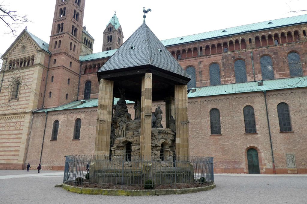 SPEYER - enkele beelden bij de dom van Speyer