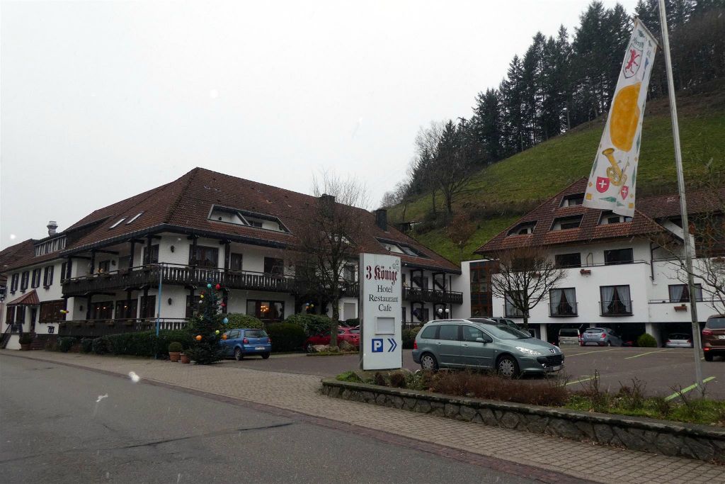 OBERWOLFACH - het hotel 3 Könige waar we verbleven