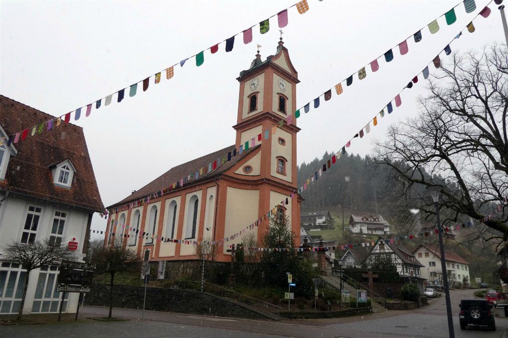OBERWOLFACH - de St. Bartholomeus kerk