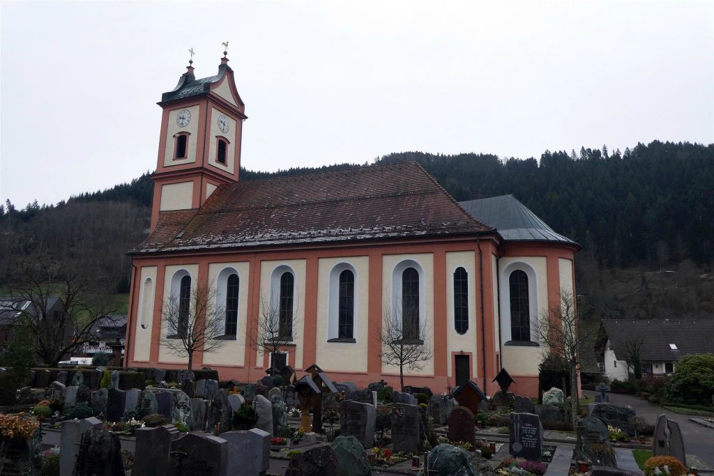 OBERWOLFACH -  de St. Bartholomeus kerk