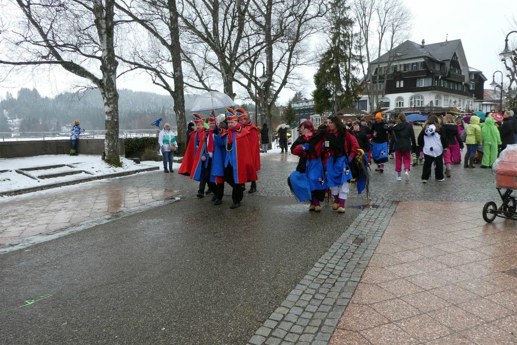 TITISEE - enkele carnavalsvierders