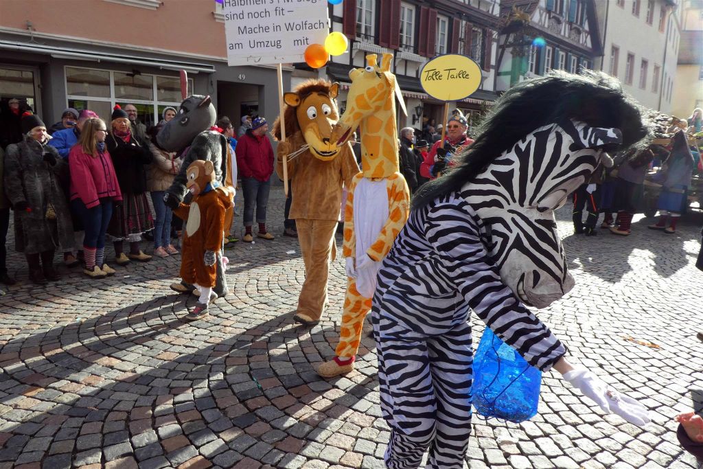 WOLFACH - een gedeelte van de carnavalsoptocht