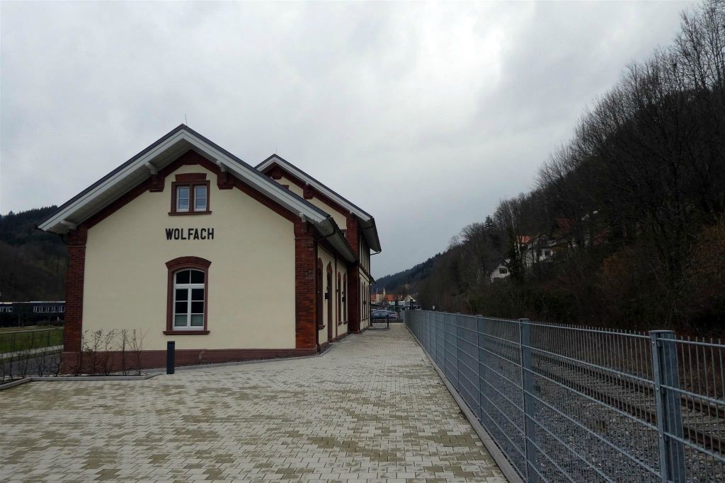 WOLFACH - het treinstation