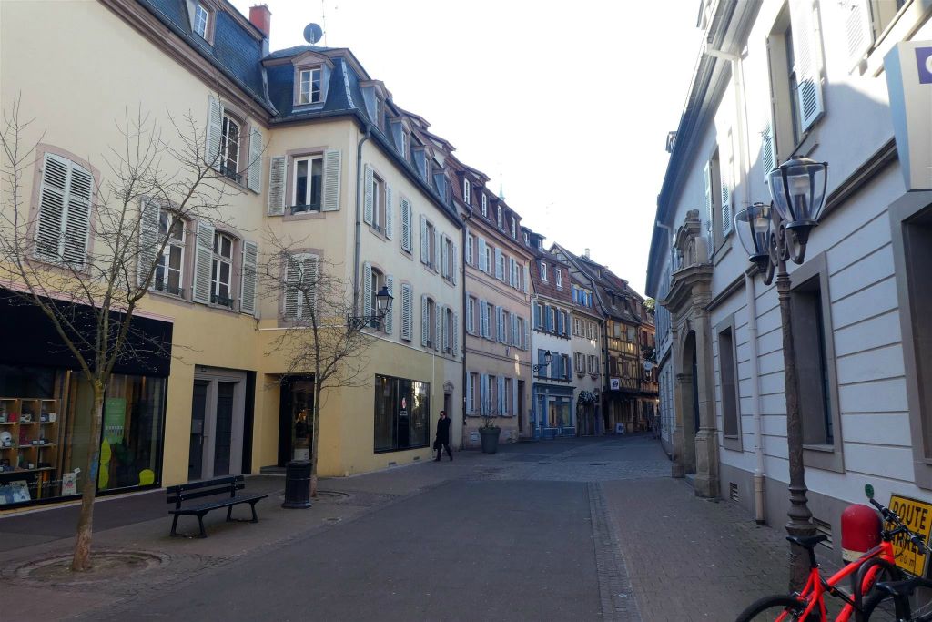 COLMAR (FRANKRIJK) - een straat