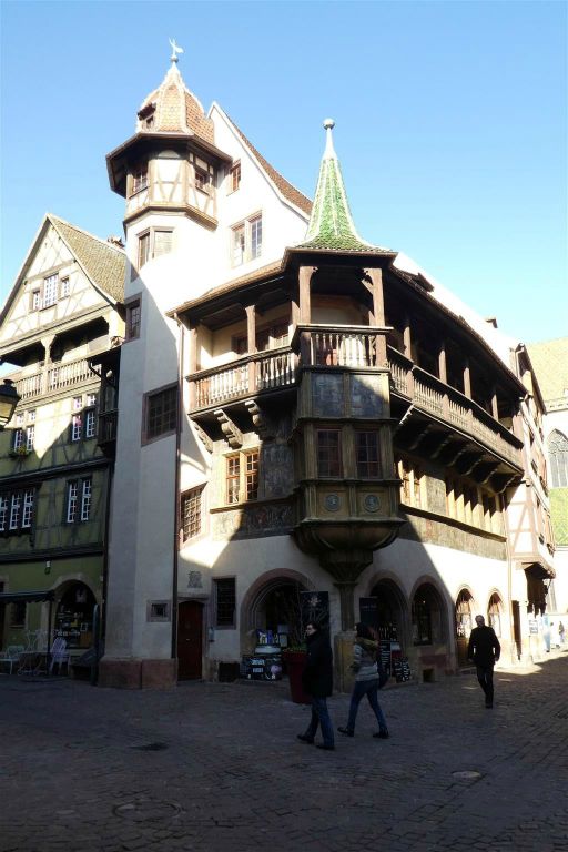 COLMAR (FRANKRIJK) - het gebouw Maison Pfister uit 1537
