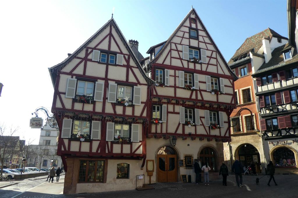 COLMAR (FRANKRIJK) - een historisch gebouw