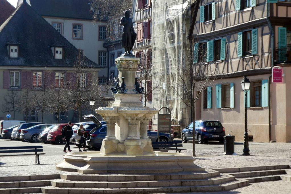 COLMAR (FRANKRIJK) - de Roesselmann-fontein