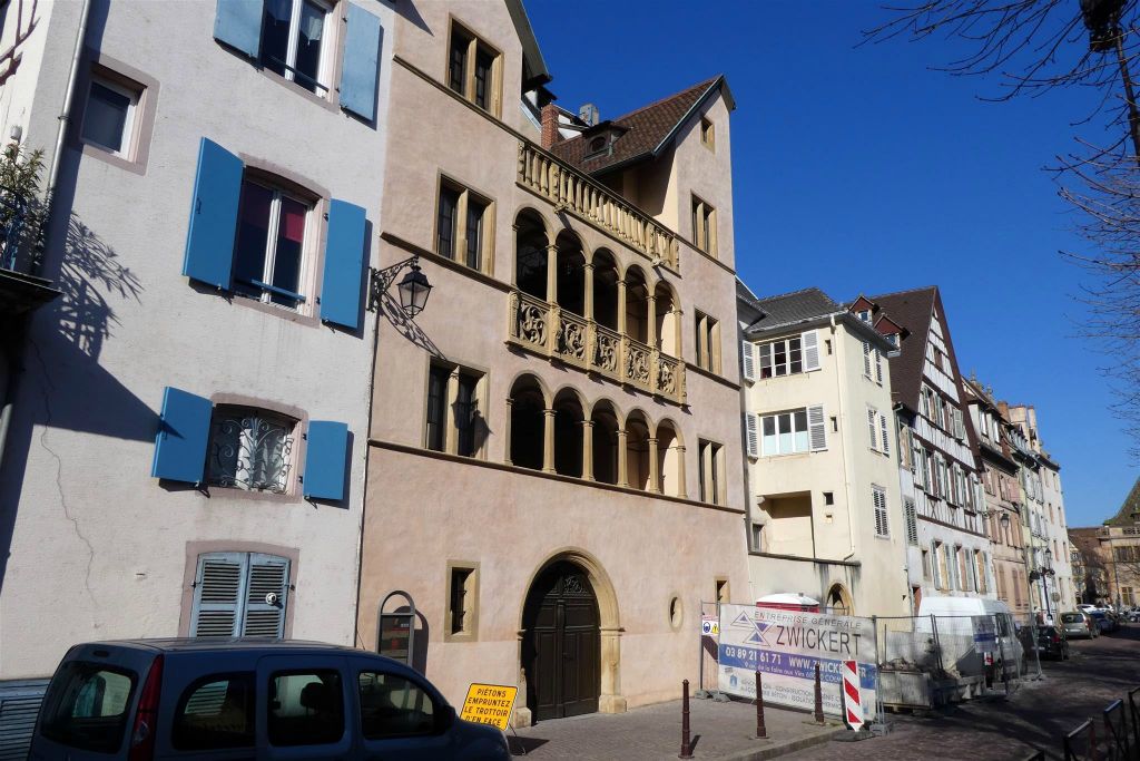 COLMAR (FRANKRIJK) - het huis van de ridders van Saint-Jean