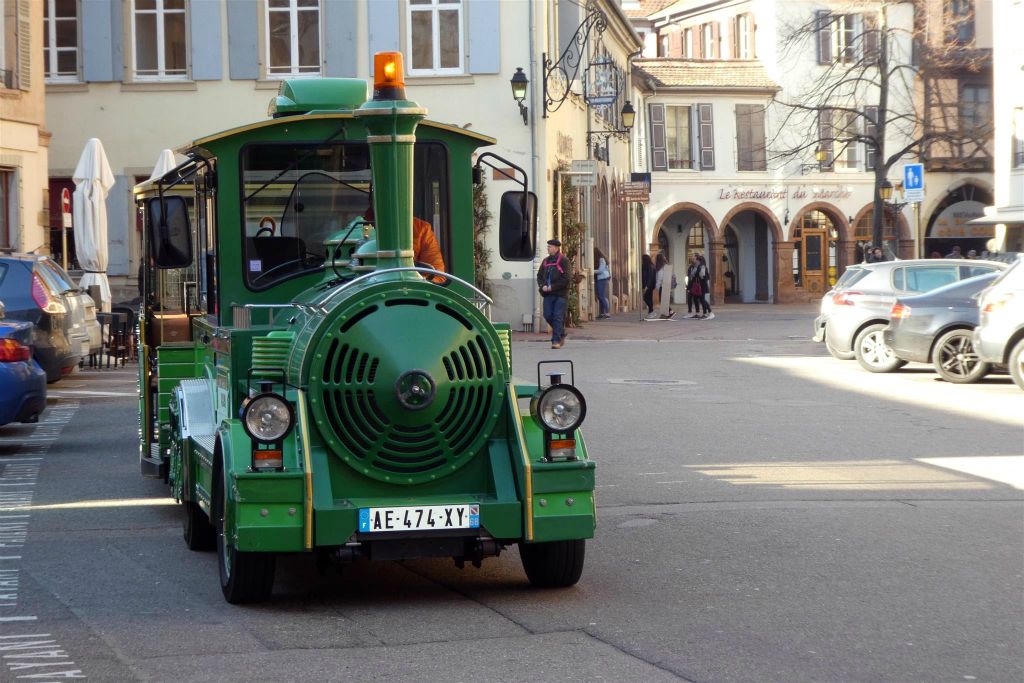 COLMAR (FRANKRIJK) - een toeristentrein