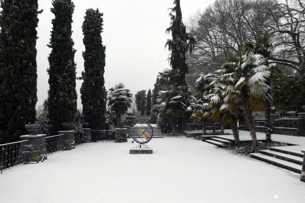 MAINAU - een zonnewijzer