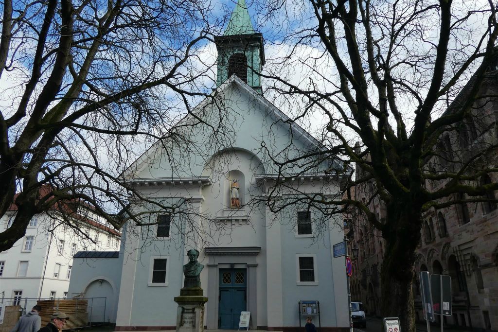 FREIBURG - de Seminarie kerk