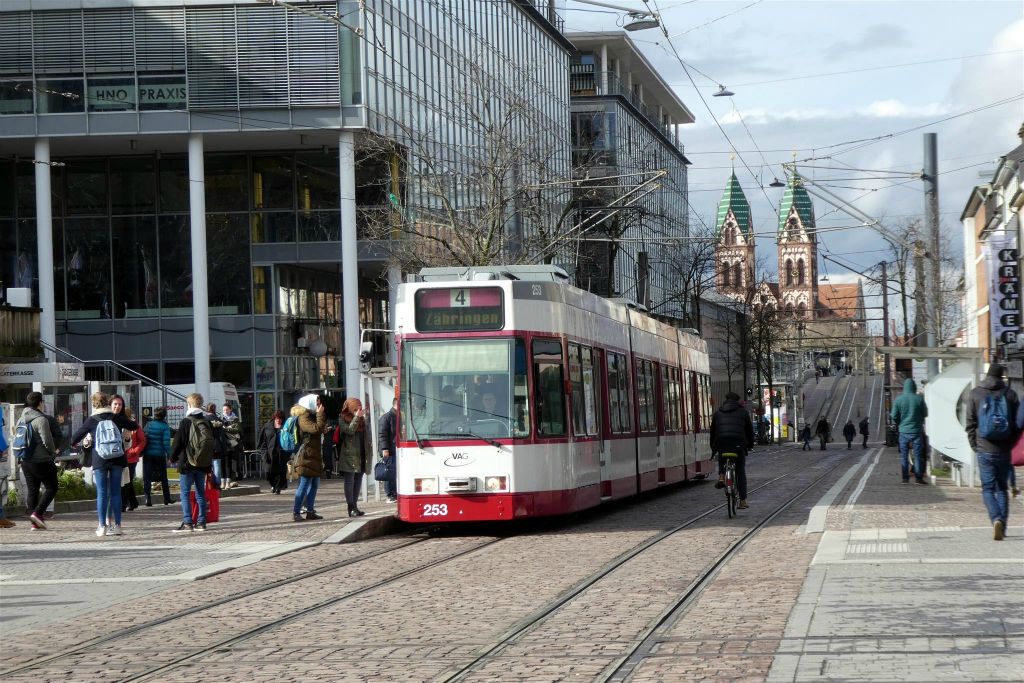 FREIBURG - een tram