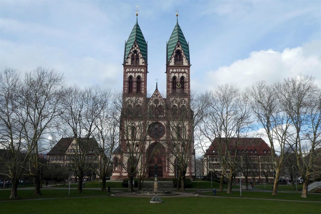 FREIBURG - de Heilig Hartkerk