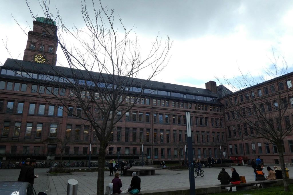 FREIBURG - de Albert Ludwig universiteit van Freiburg