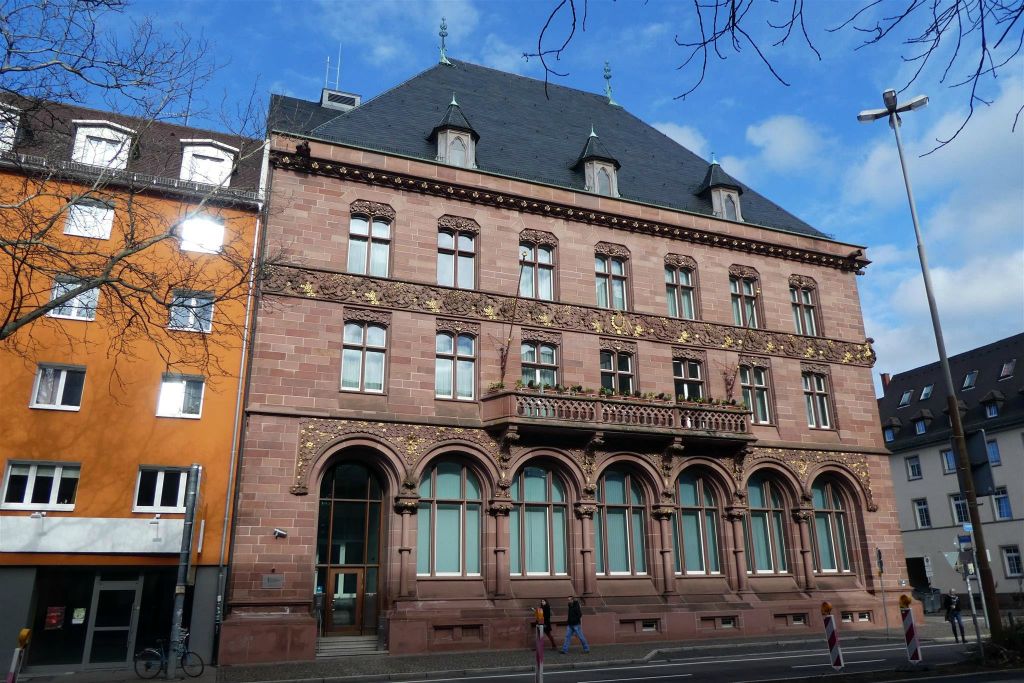 FREIBURG - een gebouw van de Duitse Bundesbank
